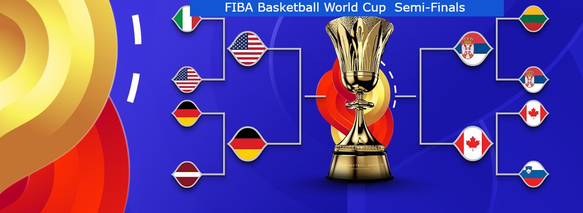 Watch FIBA Basketball World Cup 2023, Semi-Finals Live Online Free